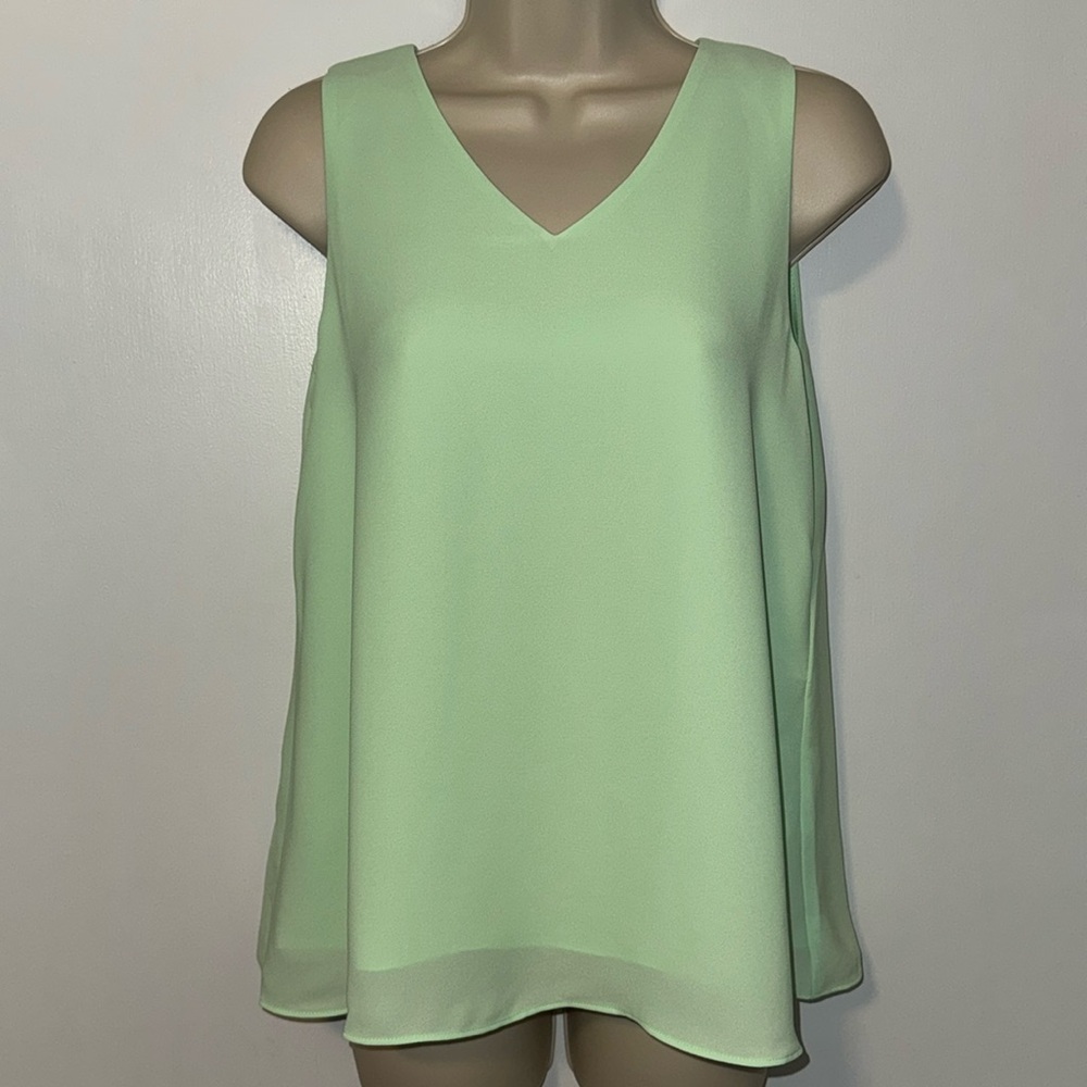 Cato Sleveless Blouse Top Mint Green Women’s XS Extra Small